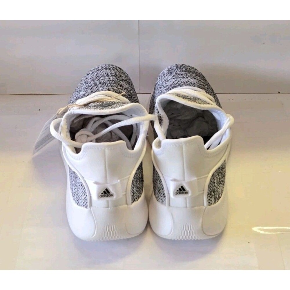Adidas Cloudfoam Pure SPW Women's Size 8 Running Shoes White Gray - Picture 4 of 7